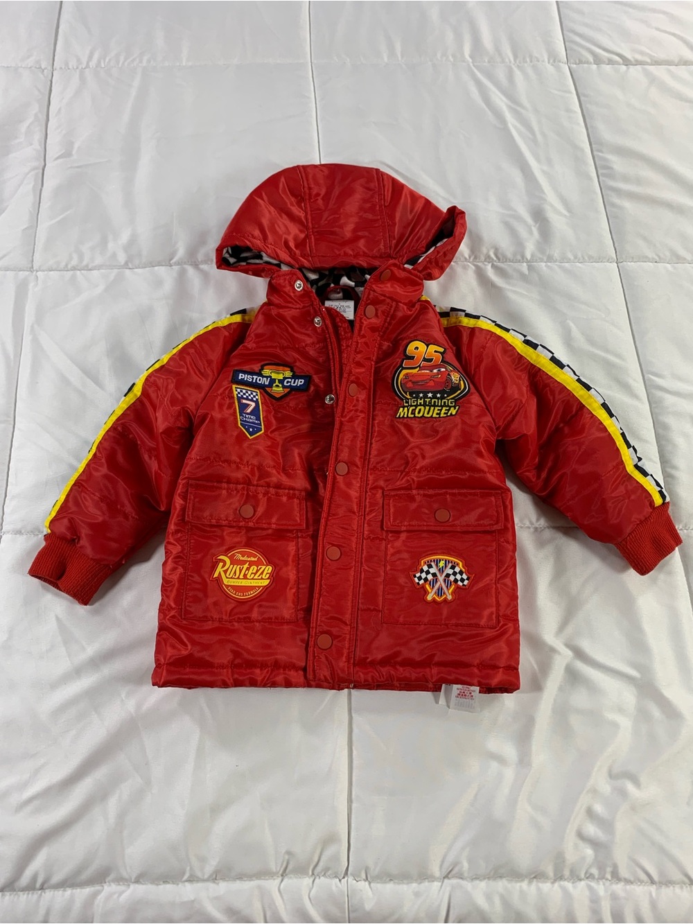 Pre loved DISNEY cars jacket size 3T